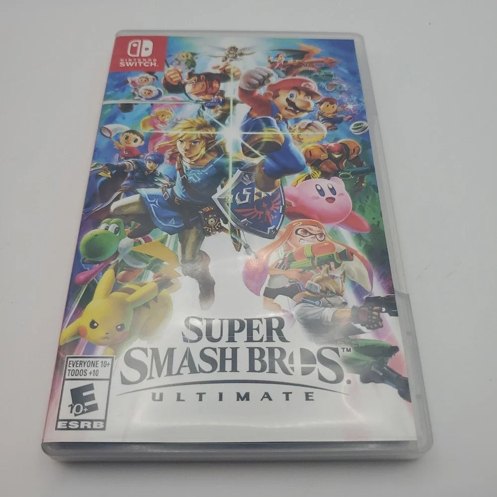 Super Smash Bros. Ultimate (Nintendo Switch Game) No Manual WORKING